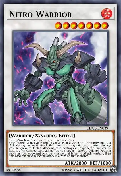 Edison Rulings for Nitro Warrior